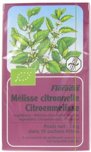 Floradix Citroen Melisse Thee 15 zakjes