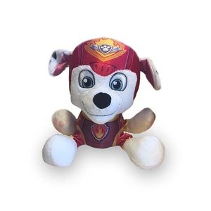 Rode Paw Patrol dalmatier knuffel 15 cm