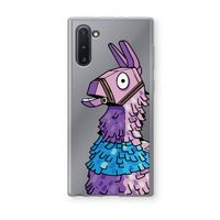 Lama: Samsung Galaxy Note 10 Transparant Hoesje
