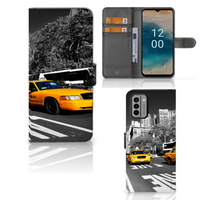 Nokia G22 Flip Cover New York Taxi