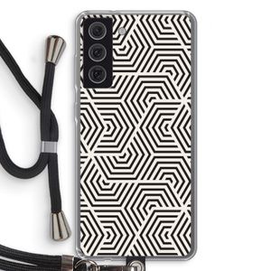 Magic pattern: Samsung Galaxy S21 FE Transparant Hoesje met koord