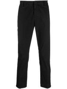 DONDUP pantalon chino à coupe slim - Noir