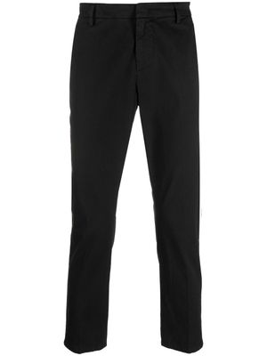 DONDUP pantalon chino à coupe slim - Noir