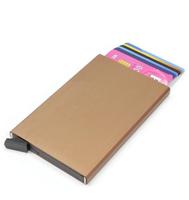 Figuretta - Cardholder brons metallic Aluminium