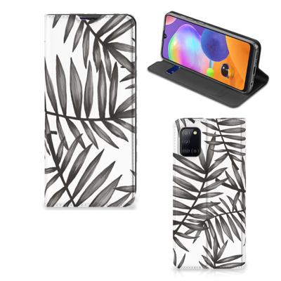 Samsung Galaxy A31 Smart Cover Leaves Grey Samsung Galaxy A31 Smart Cover Leaves Grey