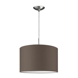 hanglamp tube deluxe bling Ø 35 cm - taupe