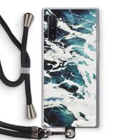 Golven: Samsung Galaxy Note 10 Transparant Hoesje met koord