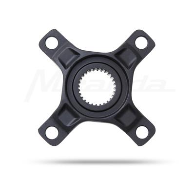 Miranda Yamaha spider 4-arm, BCD104 PW motor, alu, zwart