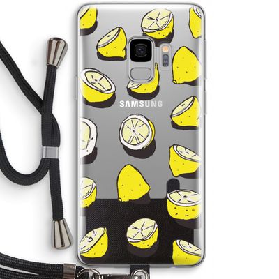 When Life Gives You Lemons...: Samsung Galaxy S9 Transparant Hoesje met koord