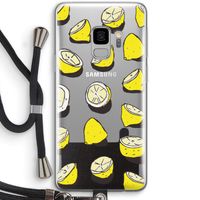 When Life Gives You Lemons...: Samsung Galaxy S9 Transparant Hoesje met koord
