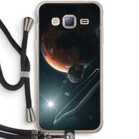 Mars Renaissance: Samsung Galaxy J3 (2016) Transparant Hoesje met koord