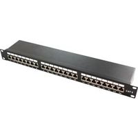 LogiLink NP0061 RJ45 patch panel rack mountable 24cm - thumbnail