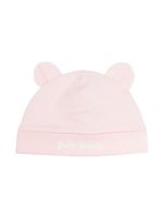 Palm Angels Kids bonnet à logo imprimé - Rose