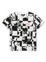 Dkny Kids t-shirt à logo imprimé - Blanc - thumbnail