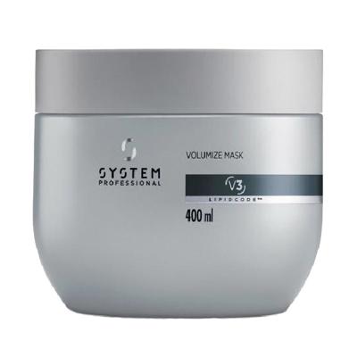 System Professional Masker Volumize Mask 400ml | Voor Fijn en Dun Haar System Professional Masker Volumize Mask 400ml | Voor Fijn en Dun Haar