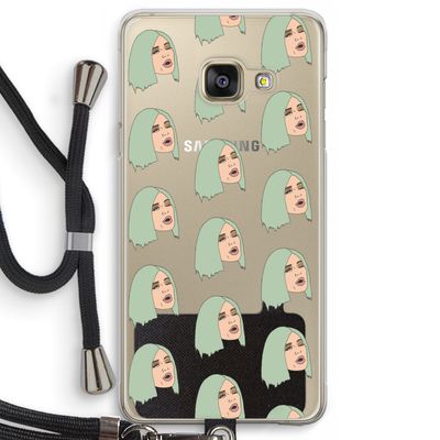 King Kylie: Samsung Galaxy A3 (2016) Transparant Hoesje met koord
