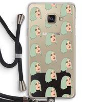 King Kylie: Samsung Galaxy A3 (2016) Transparant Hoesje met koord
