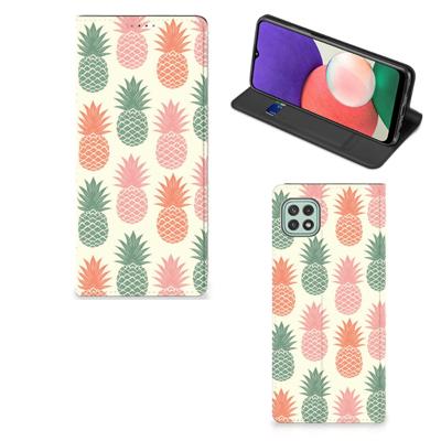 Samsung Galaxy A22 5G | Flip Style Cover | Ananas