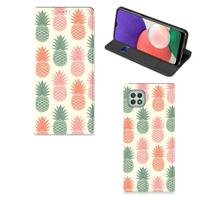 Samsung Galaxy A22 5G | Flip Style Cover | Ananas