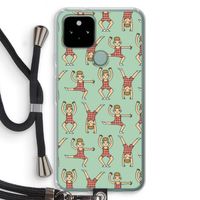 Gymboys: Pixel 5 Transparant Hoesje met koord