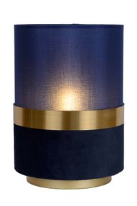 Lucide EXTRAVAGANZA TUSSE - Tafellamp - Ø 15 cm - 1xE14 - Blauw