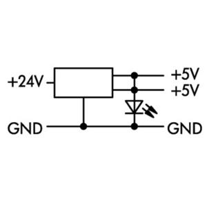 WAGO DC/DC converter 1 stuk(s) 859-801 10 - 30 V/DC