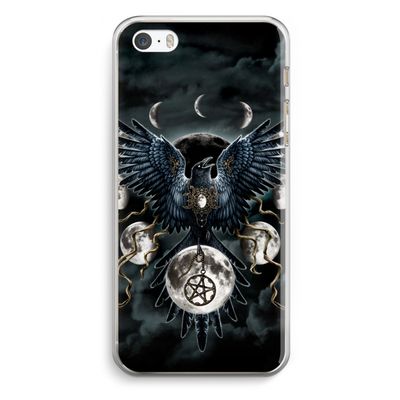 Sinister Wings: iPhone 5 / 5S / SE Transparant Hoesje