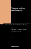 Transparantie en openbaarheid (Paperback)