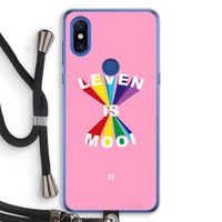 Het Leven Is Mooi: Xiaomi Mi Mix 3 Transparant Hoesje met koord