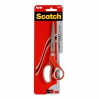 Schaar scotch 20cm comfort rood blister