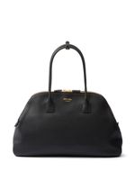 Prada grand sac à main en cuir - Noir