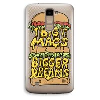 Big Macs Bigger Dreams: LG K10 (2016) Transparant Hoesje