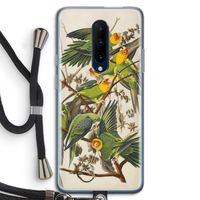 Carolinaparkiet: OnePlus 7 Pro Transparant Hoesje met koord