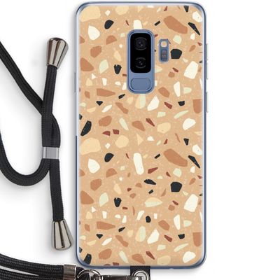 Terrazzo N°17: Samsung Galaxy S9 Plus Transparant Hoesje met koord