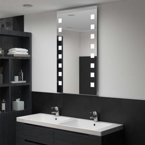 VidaXL Badkamerspiegel led 60x100 cm