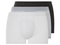 LIVERGY 3 heren boxers (Zwart/grijs/wit, XL)