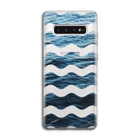 Oceaan: Samsung Galaxy S10 4G Transparant Hoesje