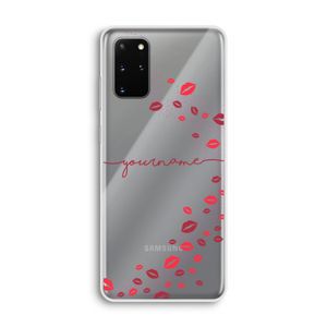 Kusjes: Samsung Galaxy S20 Plus Transparant Hoesje