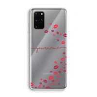 Kusjes: Samsung Galaxy S20 Plus Transparant Hoesje Kusjes: Samsung Galaxy S20 Plus Transparant Hoesje