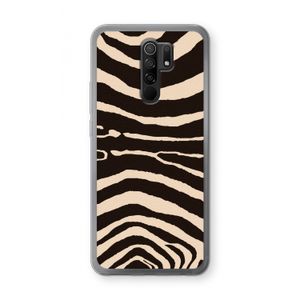 Arizona Zebra: Xiaomi Redmi 9 Transparant Hoesje