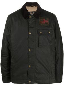 Barbour veste B.Intl Steve McQueen à fini ciré - Vert