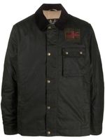 Barbour veste B.Intl Steve McQueen à fini ciré - Vert - thumbnail