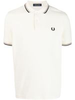 Fred Perry polo à logo brodé - Tons neutres