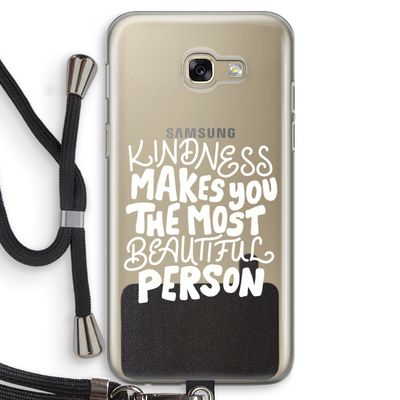 The prettiest: Samsung Galaxy A5 (2017) Transparant Hoesje met koord