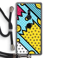 Pop Art #1: Sony Xperia XZ2 Transparant Hoesje met koord