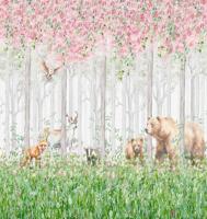 Dutch Cute Walls- Spring Woodland 265x280cm - CW6045-1