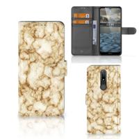 Nokia 2.4 | Bookcase | Marmer Goud