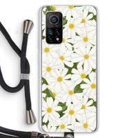 Summer Daisies: Xiaomi Mi 10T 5G Transparant Hoesje met koord