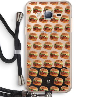 Giants: Samsung Galaxy J3 (2016) Transparant Hoesje met koord
