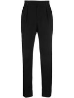 Saint Laurent pantalon de costume à coupe droite - Noir - thumbnail